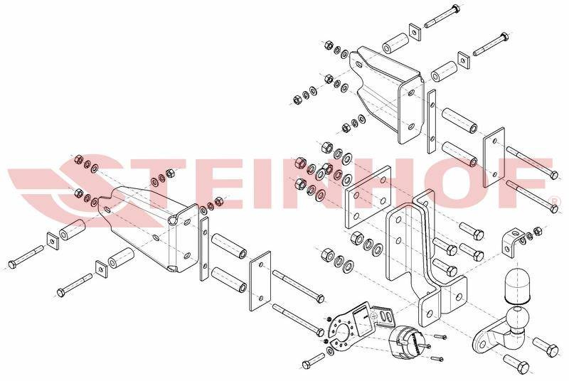 Hak holowniczy Steinhof M-152
