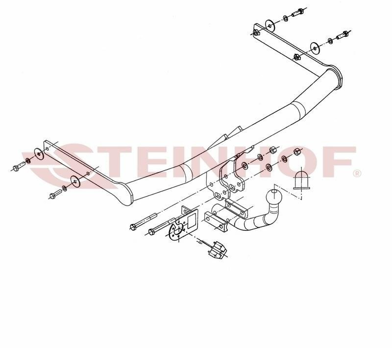 Hak holowniczy Steinhof Skoda Fabia I Hatchback 2000-2007