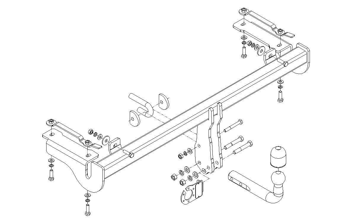 Hak holowniczy Autohak Y29