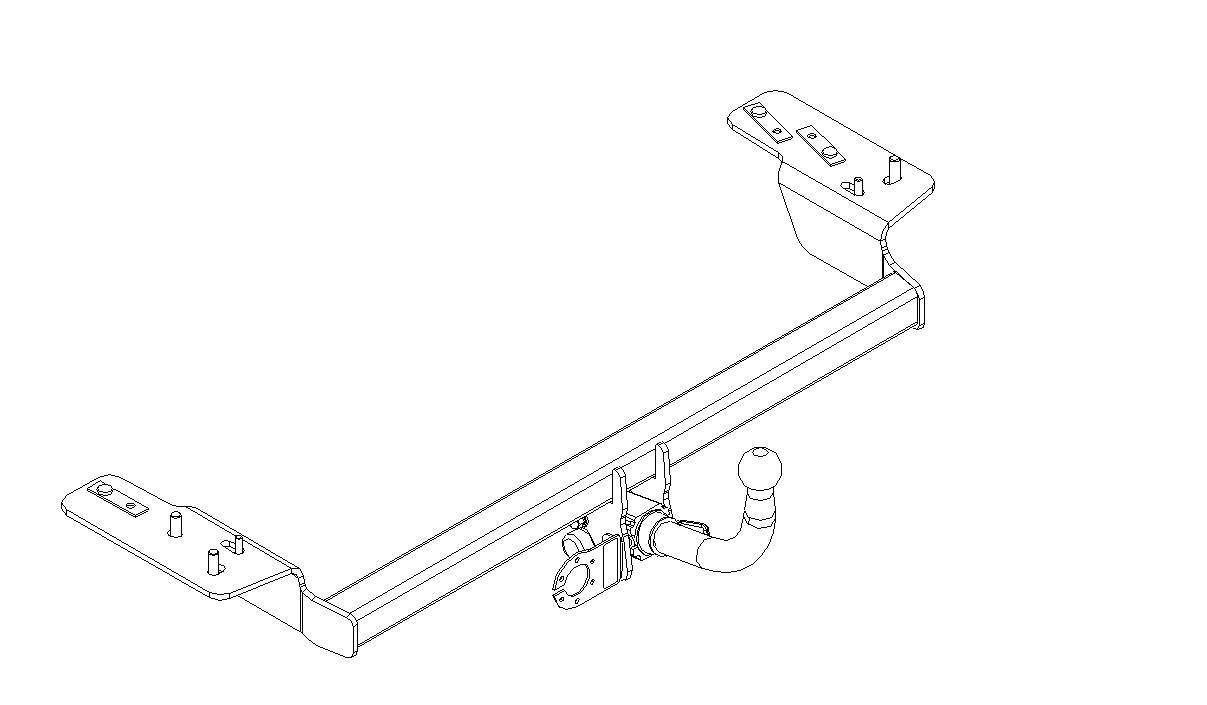 Hak holowniczy Autohak Chrysler 300C 2004-2011