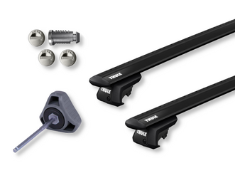 Bagażnik dachowy Thule Wingbar EVO Black 135 / 7104