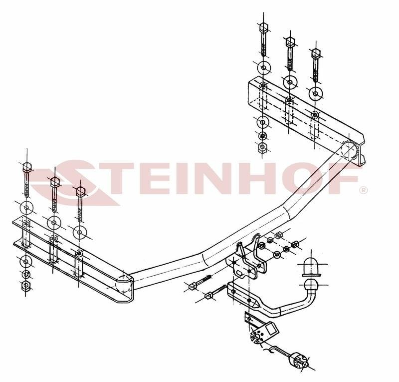 Hak holowniczy Steinhof V-115