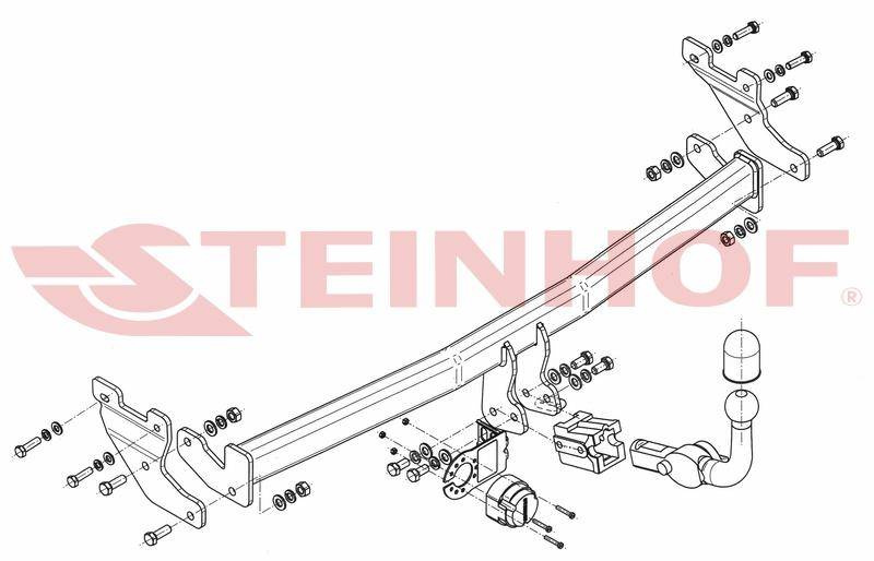 Hak holowniczy Steinhof H-235