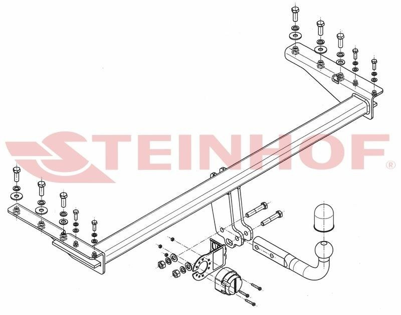 Hak holowniczy Steinhof Subaru Outback Kombi (BH) 1999-2003