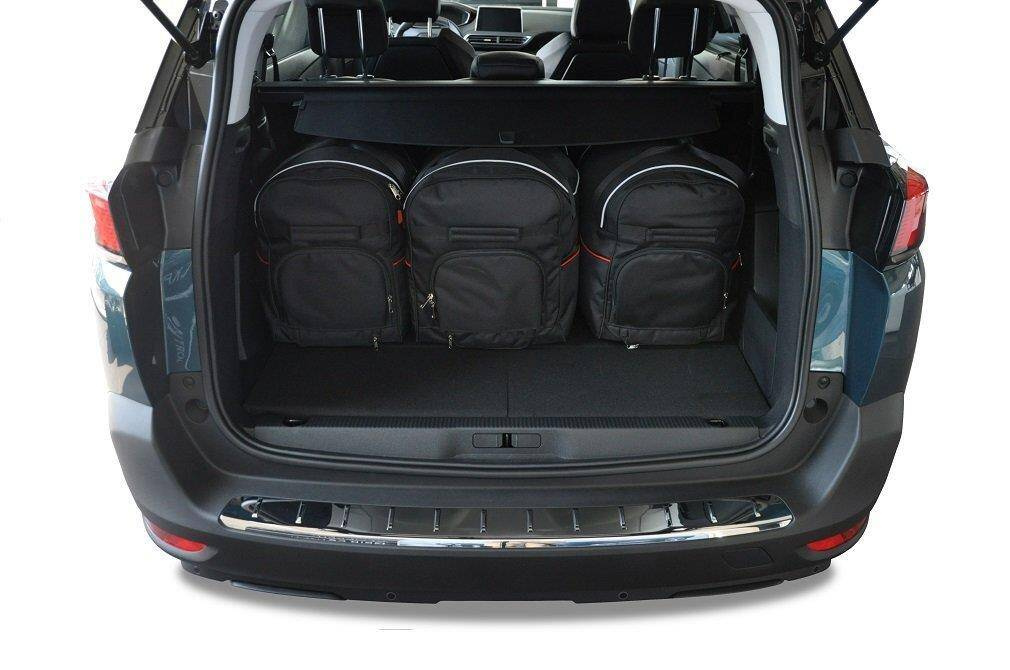 PEUGEOT 5008 2017+ TORBY DO BAGAŻNIKA 5 SZT