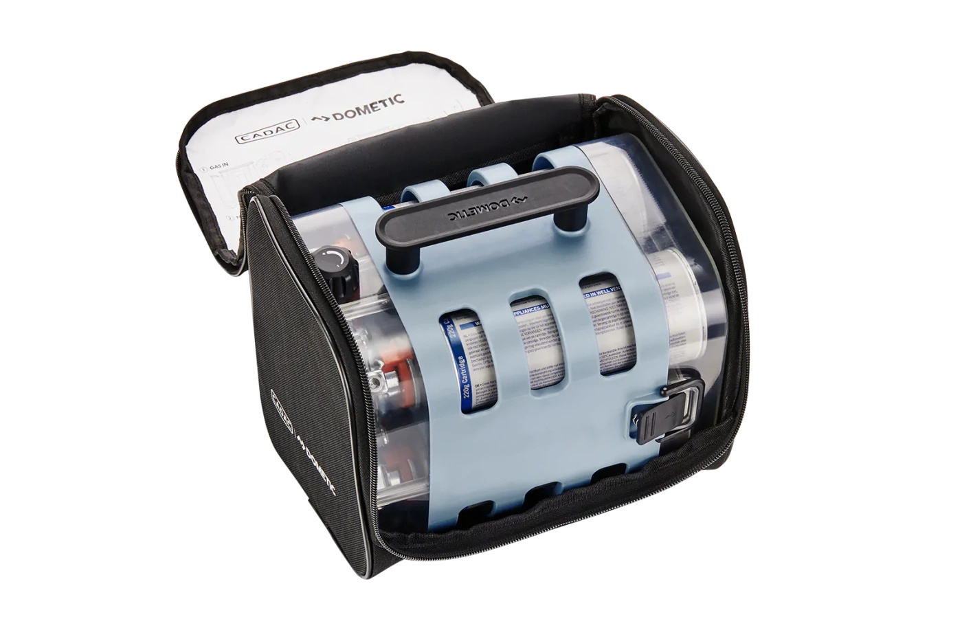 Quad Power Pak - przenośny zestaw gazowy Quad Power Pak 30mbar 374C-EF