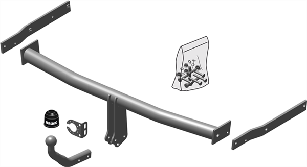 Hak holowniczy Brink Mazda 6 GH Kombi 2008-2012