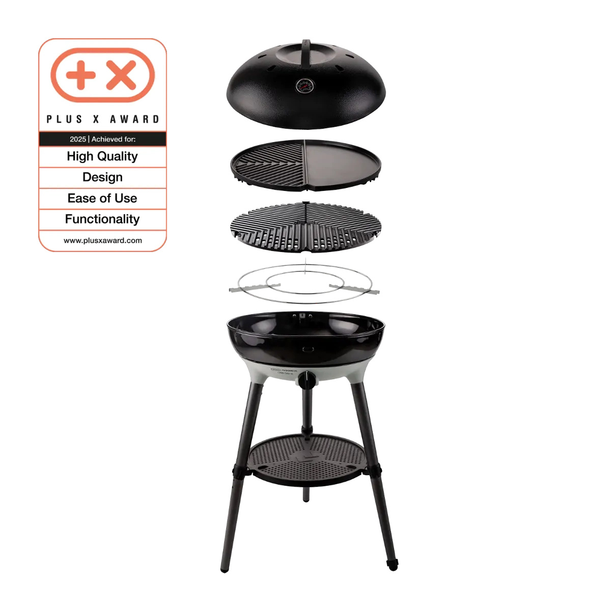 Grill gazowy Carri Chef 50 BBQ/Grill2Braai 30mbar 8915C-50-EF | 9610004386