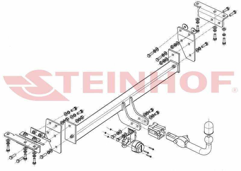 Hak holowniczy Steinhof N-105