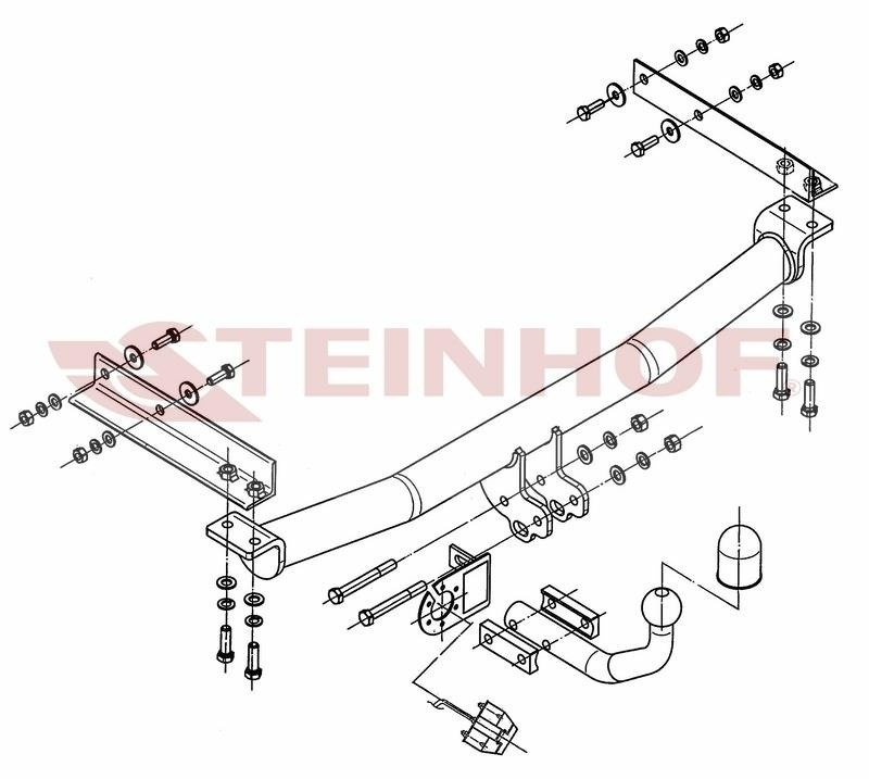 Hak holowniczy Steinhof M-124