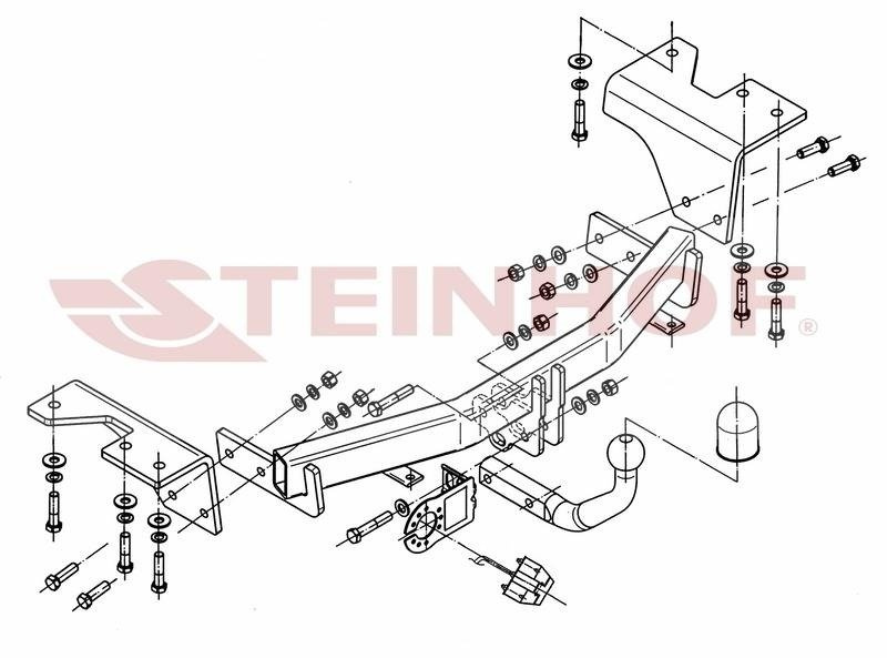 Hak holowniczy Steinhof T-210