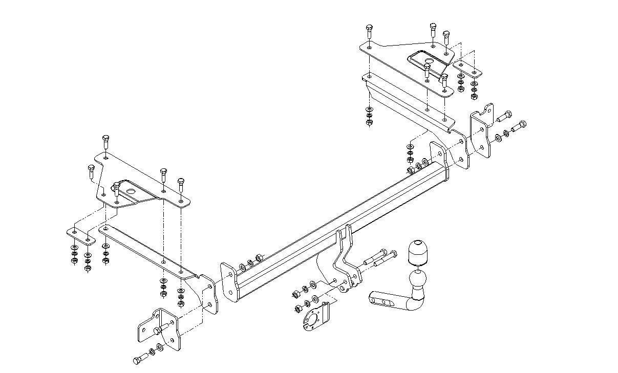 Hak holowniczy Autohak Y18