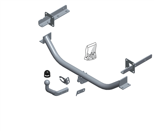 Hak holowniczy Brink 612200