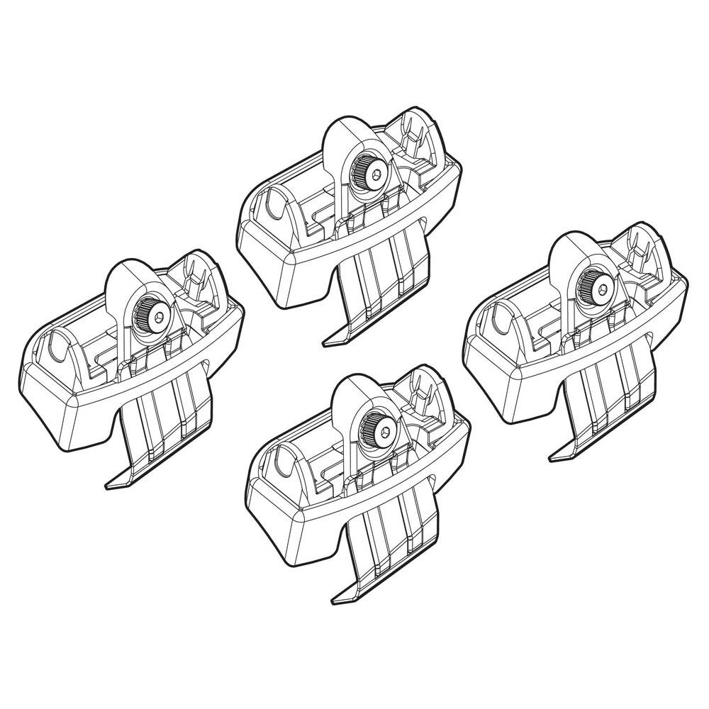 Bagażnik dachowy NORDRIVE Quadra BMW 5 Seria E60 Sedan 2003-2009