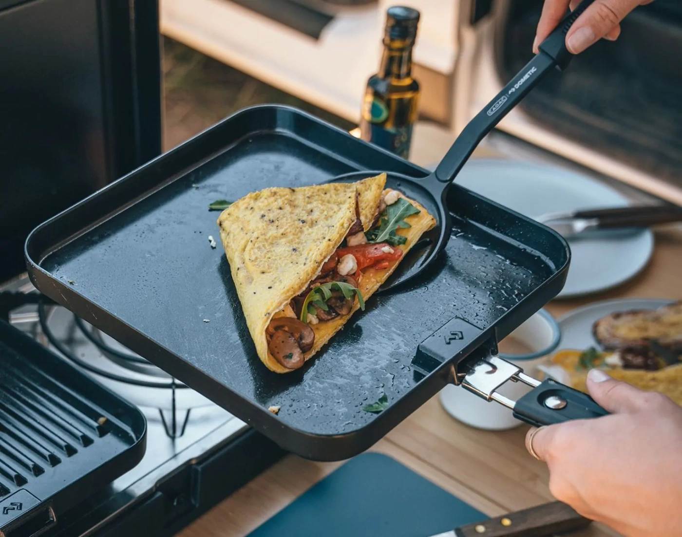 Uniwersalna płaska płyta grillowa 2 Cook Flat grill plate 98715C