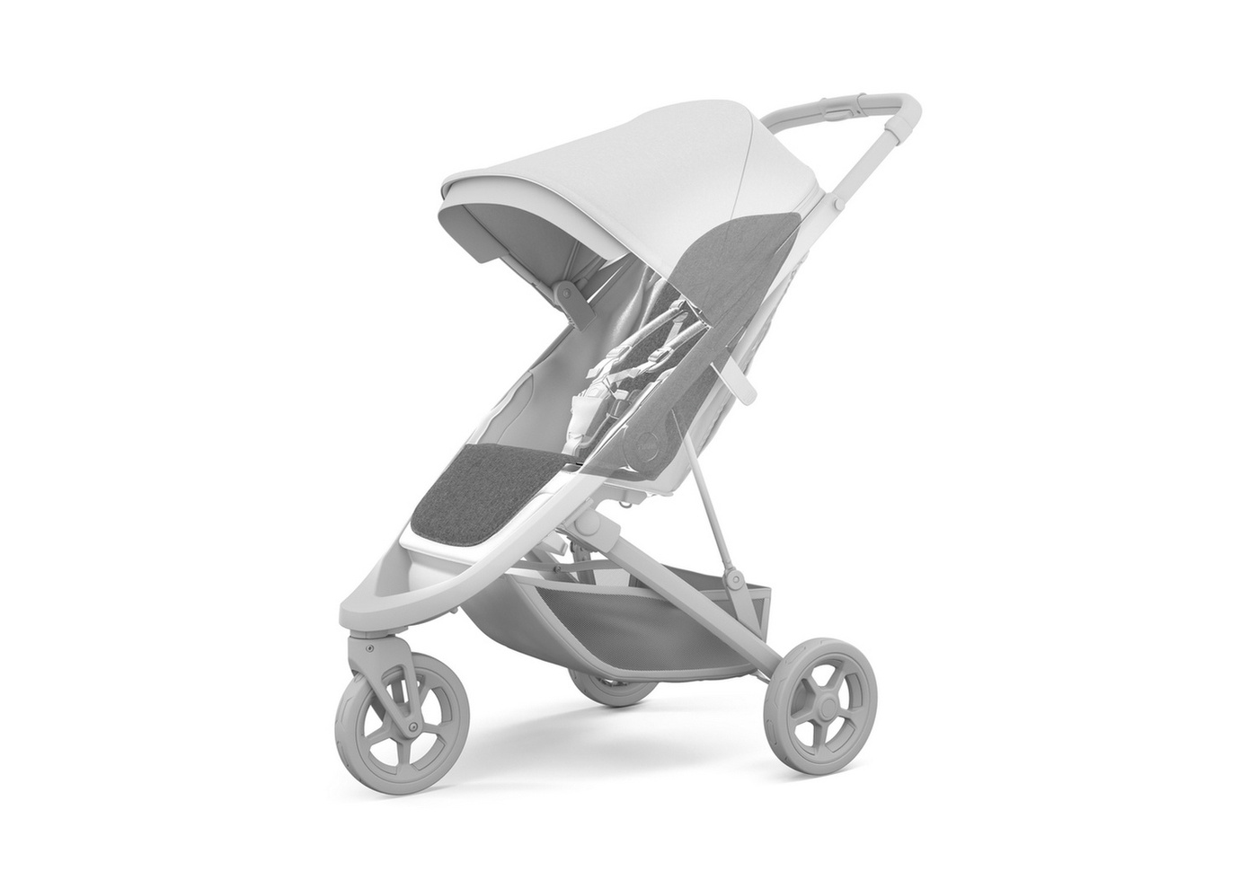 Thule Stroller Seat Liner Grey Melange 11200333