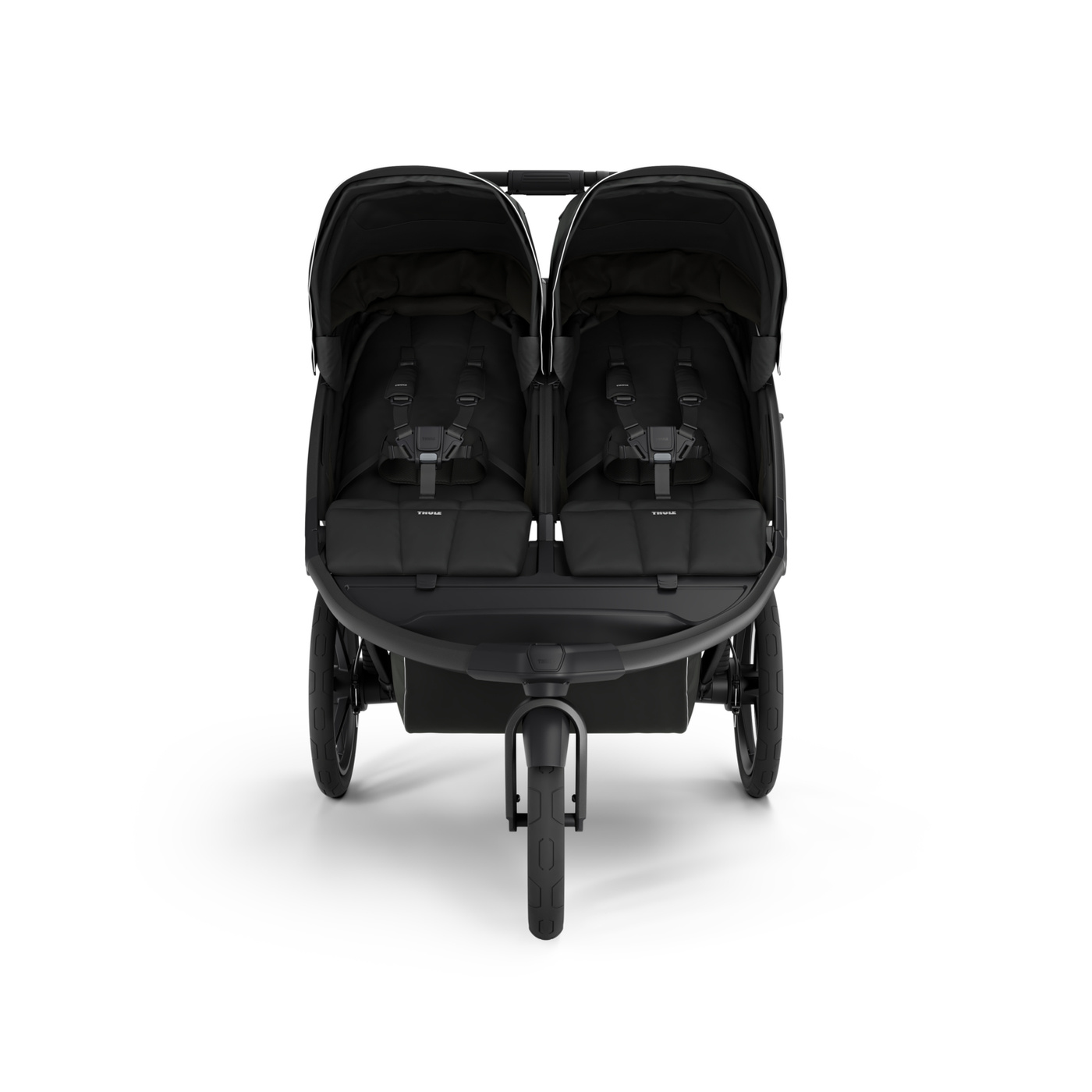 Thule Urban Glide 3 double black Wózek z klamrą magnetyczną 10101998