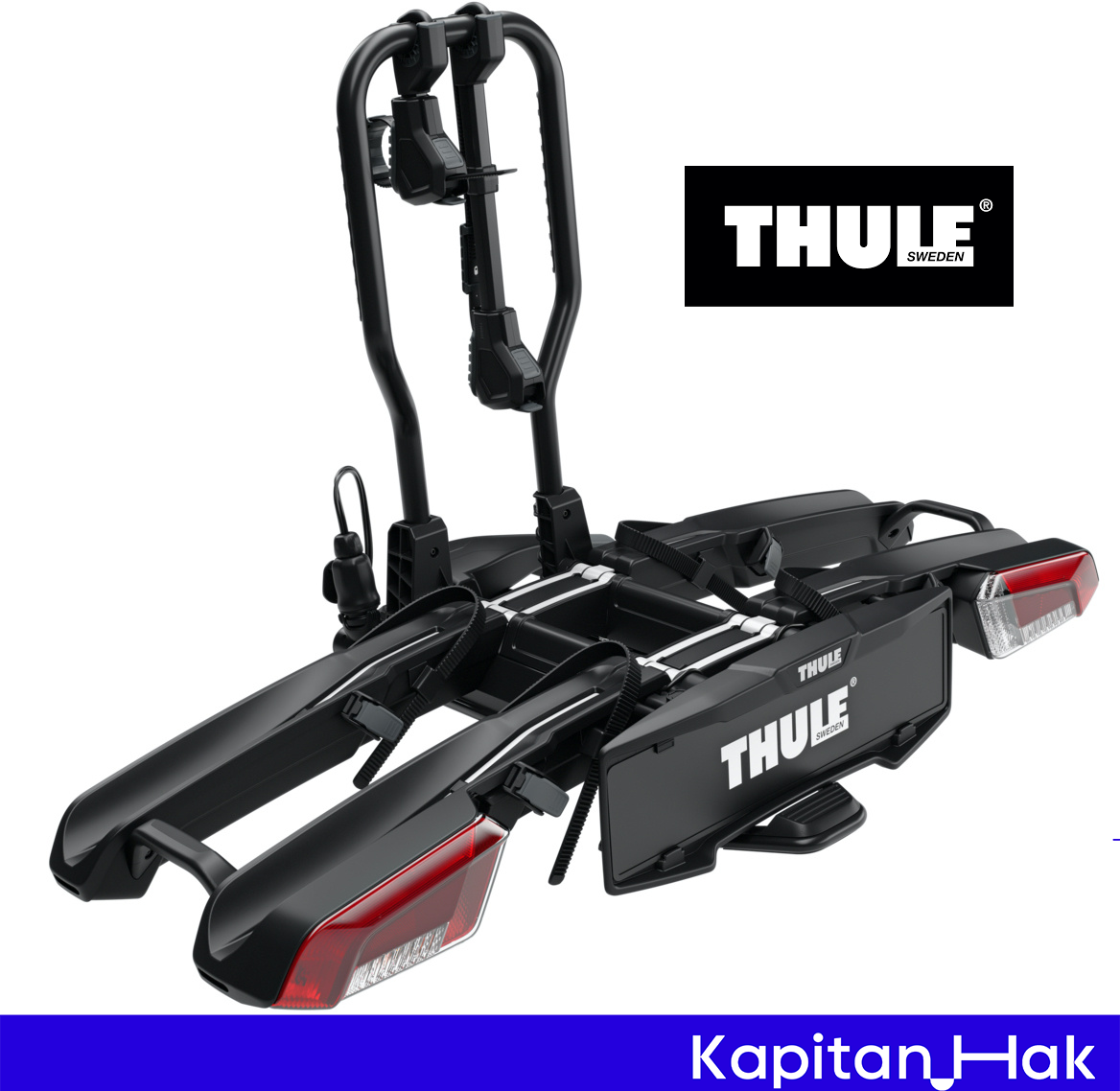 Bagażnik Rowerowy na hak Thule EasyFold 3 944100	 - 2 rowery