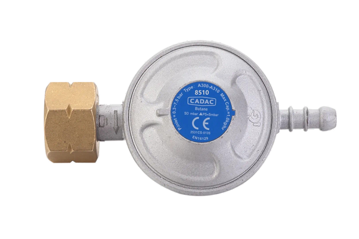 Regulator ciśnienia gazu 30 mBar Regulator & Hose Standard 30mbar 0,85m