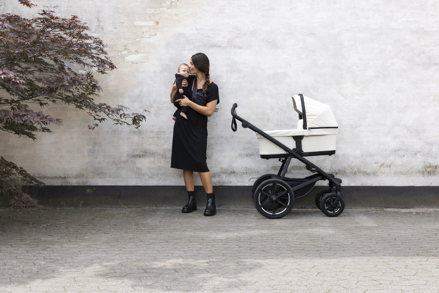 Thule Bassinet Soft beige Gondola do wózka Urban Glide 20110772