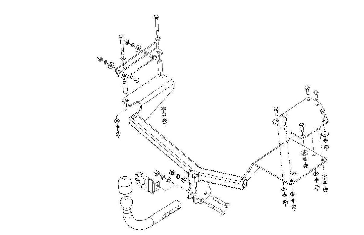 Hak holowniczy Autohak W28