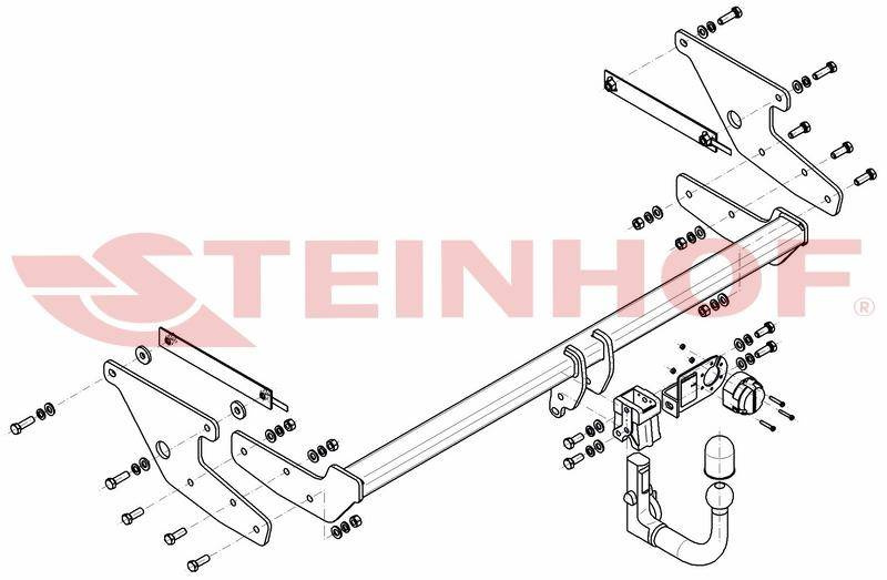 Hak holowniczy Steinhof Renault Scenic IV 2016-