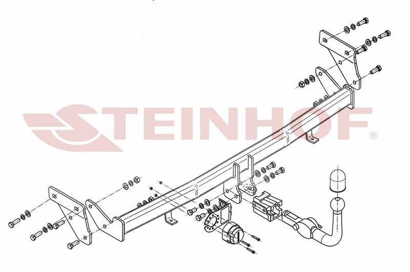 Hak Steinhof Kia Rio III Sedan 2013-2017