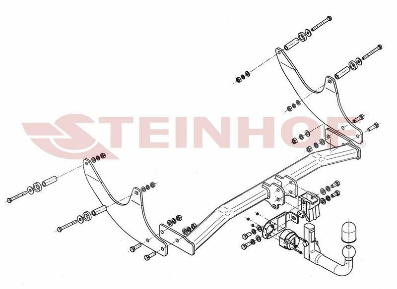 Hak holowniczy Steinhof D-057