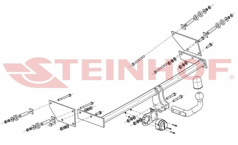 Hak holowniczy Steinhof R-041