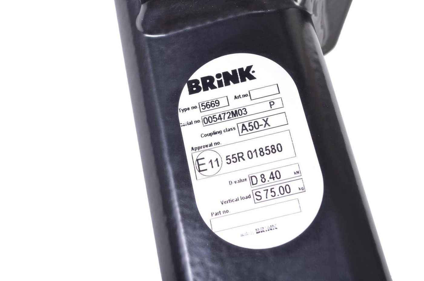 Hak holowniczy Brink Renault Kangoo II 2008-2013