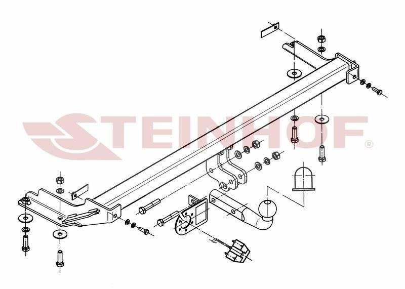 Hak holowniczy Steinhof V-043