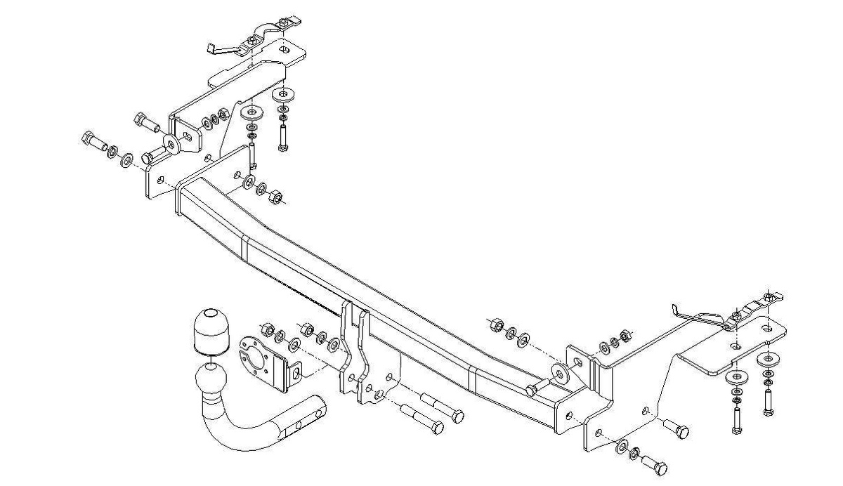 Hak holowniczy Autohak R25