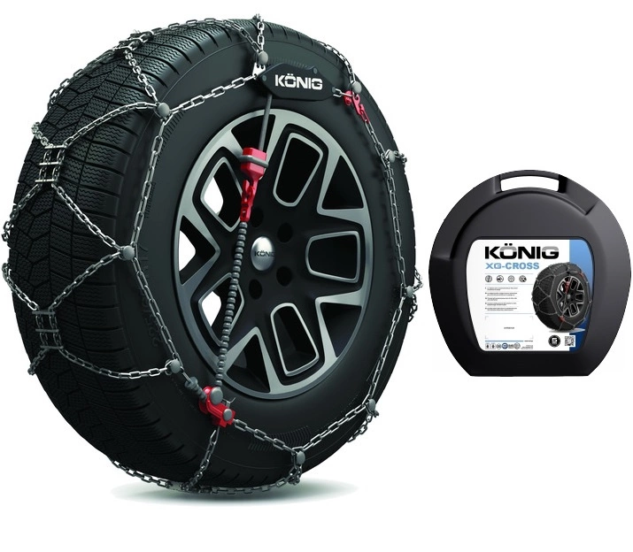 Łańcuchy śniegowe Konig XG Cross z napinaczem | grupa 218 I 205/55R16