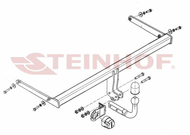 Hak holowniczy Steinhof M-017