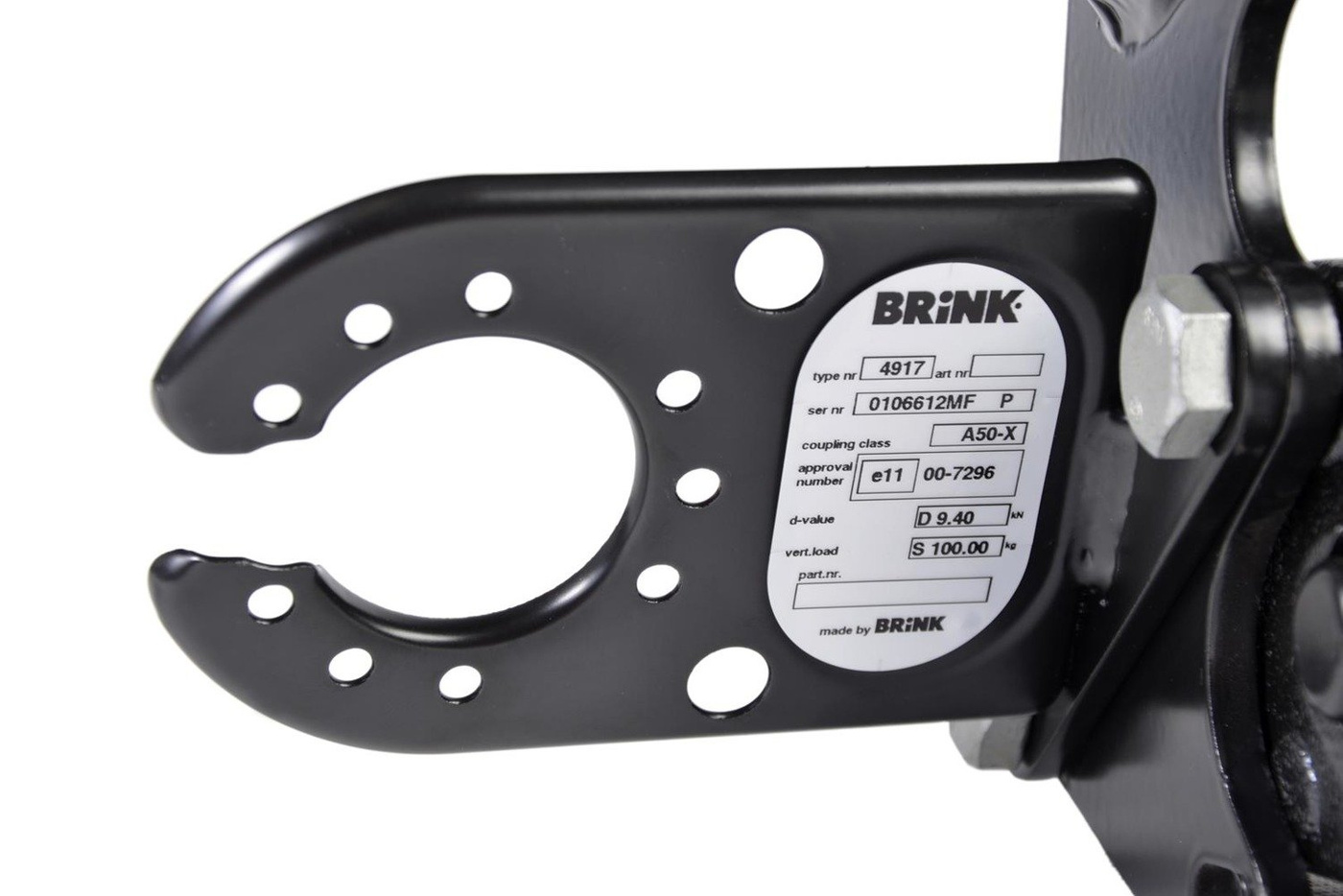 Hak holowniczy Brink VW Golf VI Hatchback 2008-2012