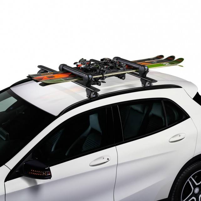 Bagażnik na narty CRUZ Ski Rack Dark 4 940-222