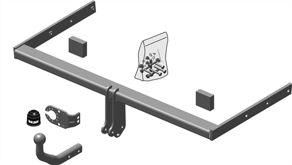 Hak holowniczy Brink Škoda Superb II Limuzyna 2008-2015