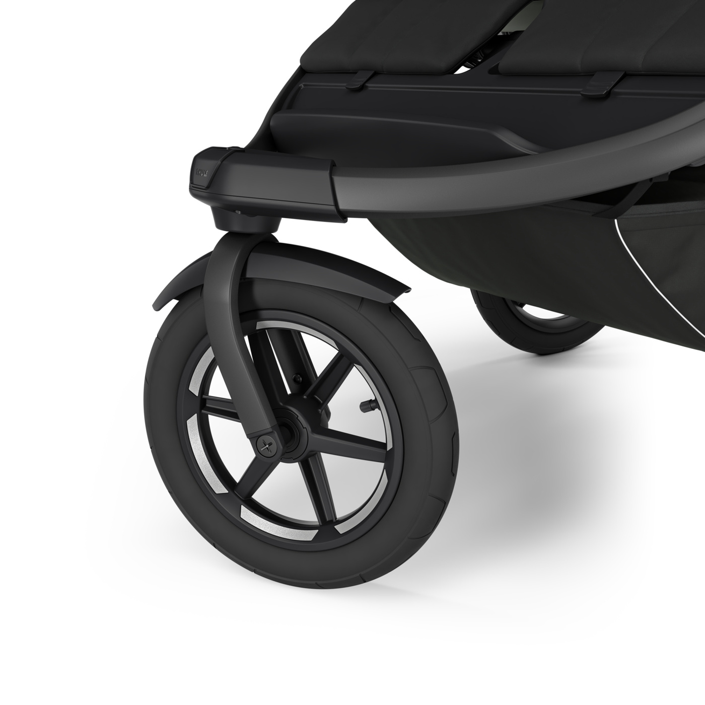 Thule Urban Glide 3 double black Wózek z klamrą magnetyczną 10101998