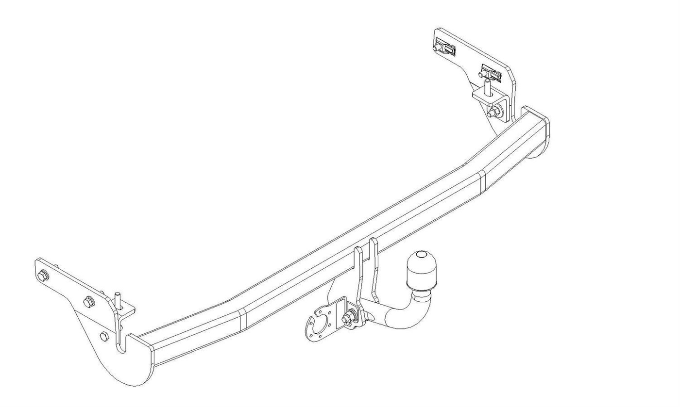 Hak holowniczy Autohak Peugeot 207 Hatchback 06.2006-