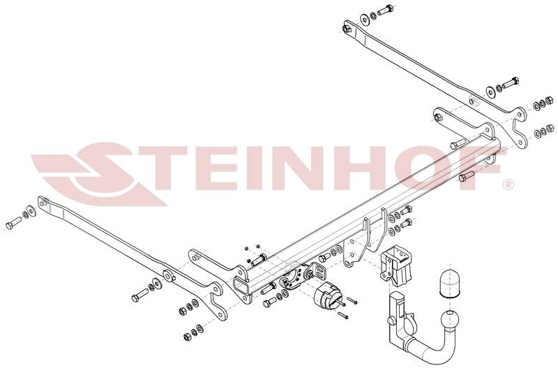 Hak holowniczy Steinhof Mazda CX-30 2019-