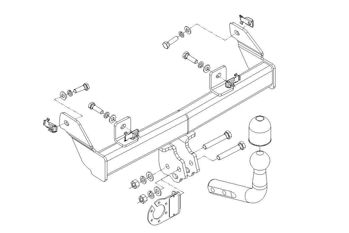 Hak holowniczy Autohak F17