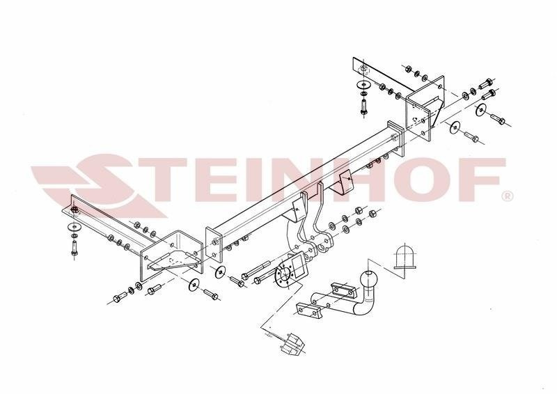Hak holowniczy Steinhof Opel Corsa E 2014-2019