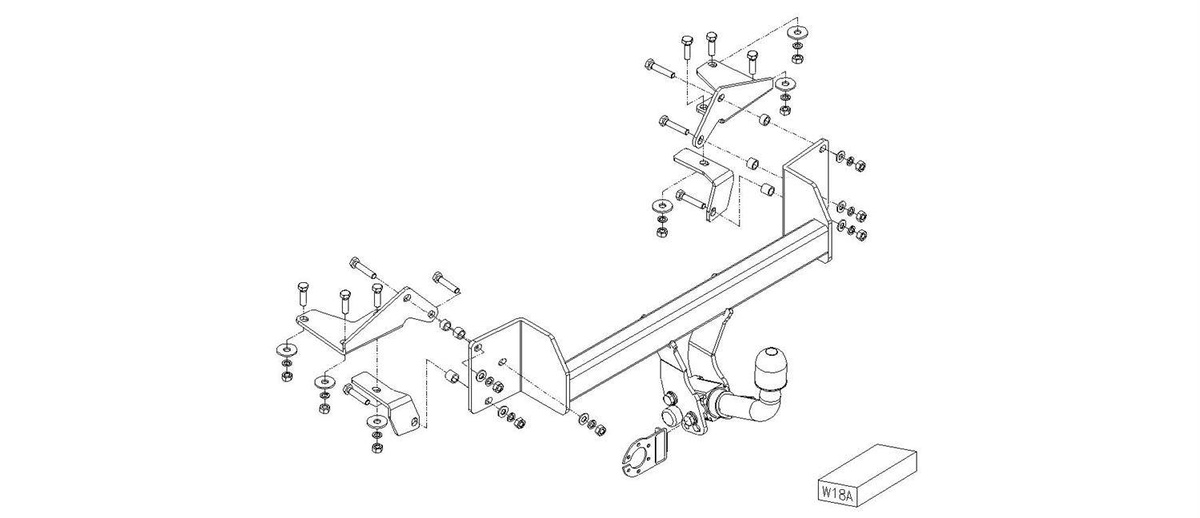 Hak holowniczy Autohak W18A