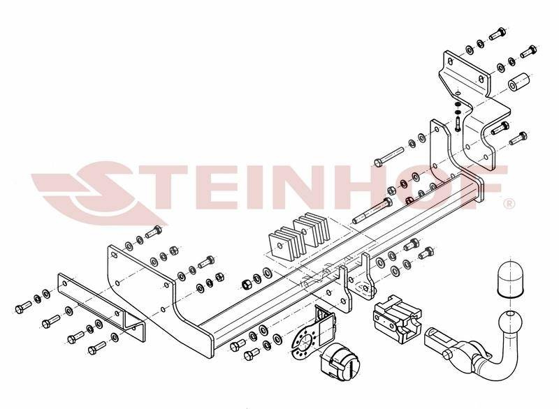 Hak holowniczy Steinhof V-287