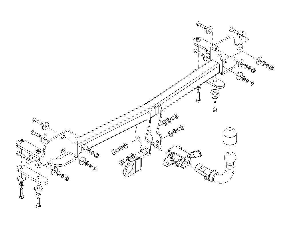 Hak holowniczy Autohak M50A