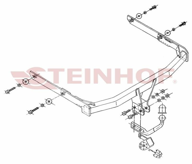 Hak holowniczy Steinhof F-236