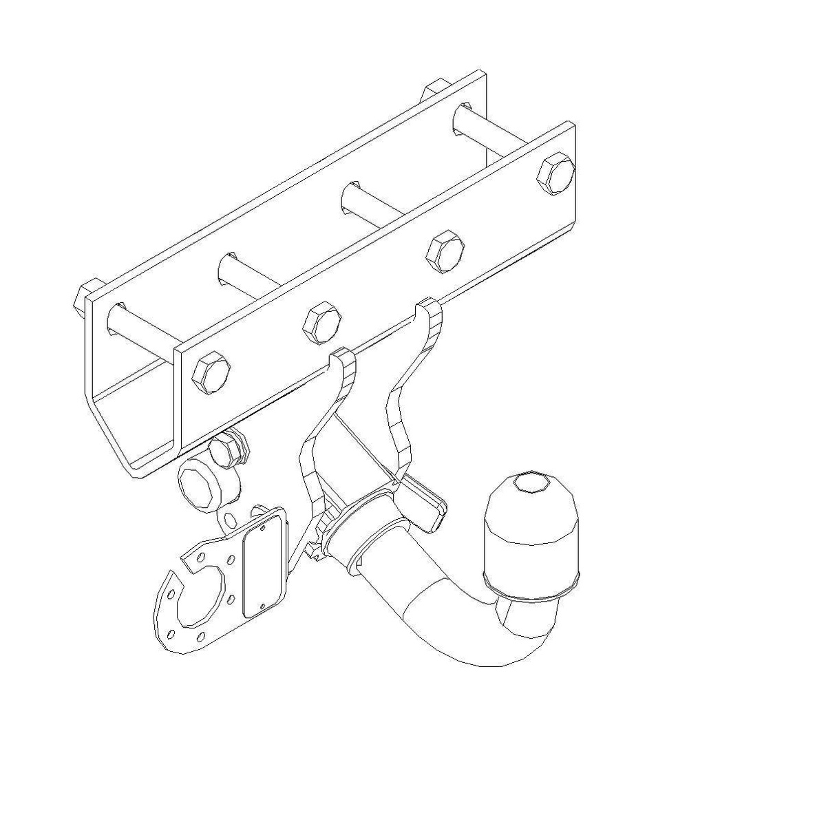 Hak holowniczy Autohak Jeep Grand Cherokee 2005-2011