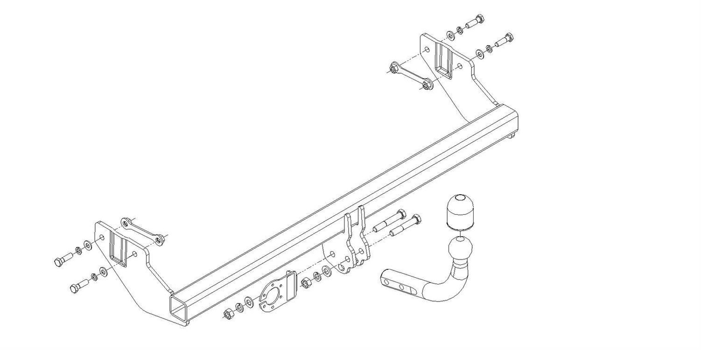 Hak holowniczy Autohak D28