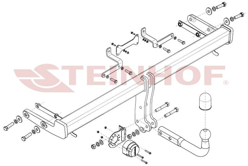 Hak holowniczy Steinhof Hyundai Tucson 2020-