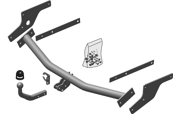 Hak holowniczy Brink Ford Focus II Kombi 2005-2010